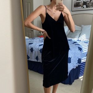 Uniqlo Velvet Dress